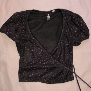 Pacsun wrap shirt